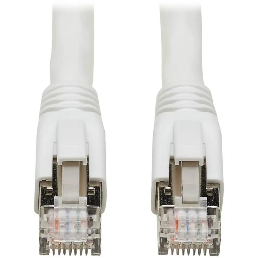 Eaton Tripp Lite Series N272-060-WH 60ft Cat8 S/FTP Patch Cable with Snagless RJ45 Connectors and PoE Support by EATON TRIPP LITE SERIES CONNECTIVIT