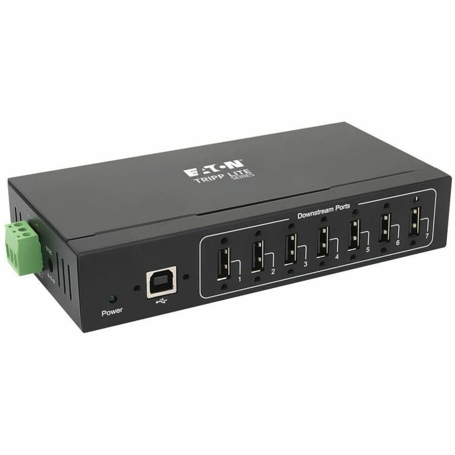 Eaton Tripp Lite Series U223-007-IND-1 7-Port Industrial-Grade USB 2.0 Hub for Commercial & Industrial Use