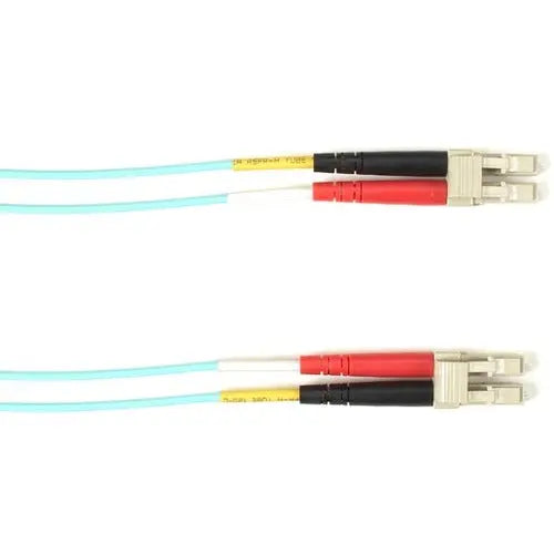 Black Box Corporation FOLZHM4-030M-LCLC-AQ Fiber Optic Duplex Patch Network Cable