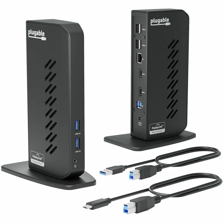 Plugable UD-3900Z Dual HDMI USB Docking Station for Windows and MacBooks