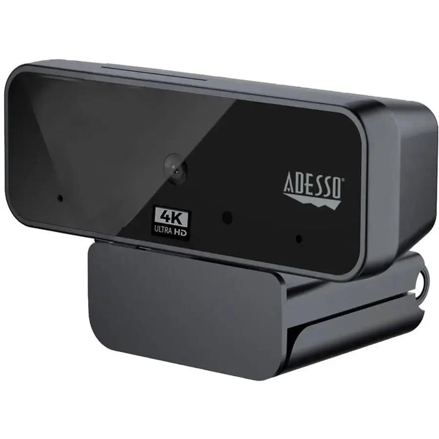 Adesso CyberTrack H6 4K Ultra HD Webcam with Dual Microphone and Privacy Shutter by Adesso, Inc