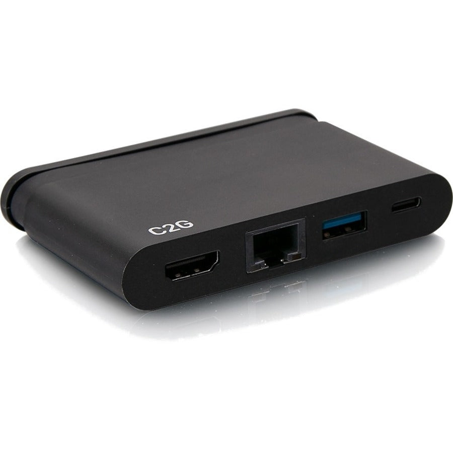 Legrand Group C2G USB C Dock with HDMI, Ethernet, USB-A & Power Delivery 100W