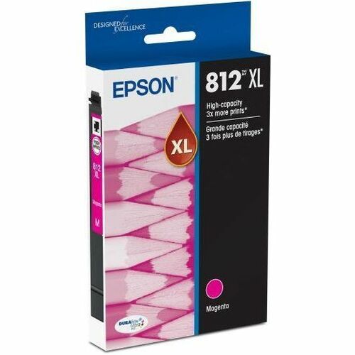 Epson T812XL320-S High Capacity Magenta Ink Cartridge for WorkForce Pro Printers