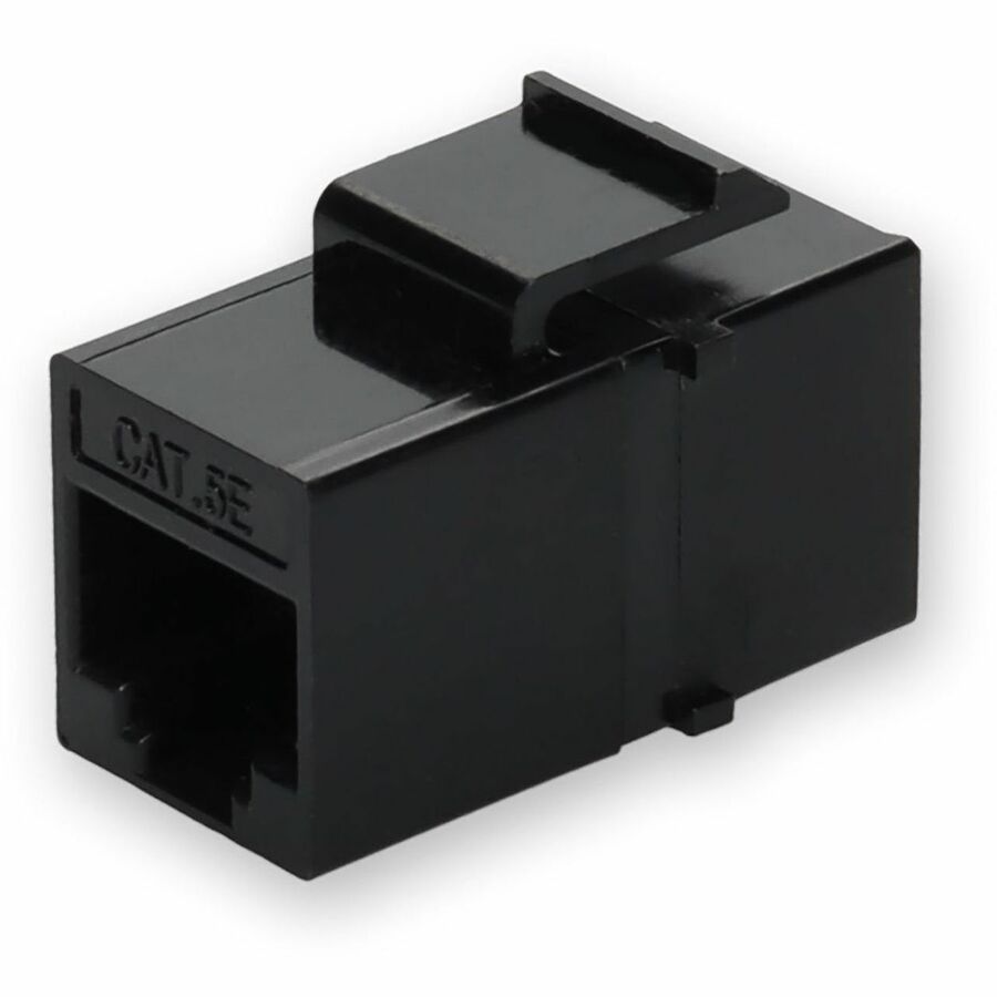 AddOn RJ-45 Female to Female Cat5e UTP Network Coupler - Black