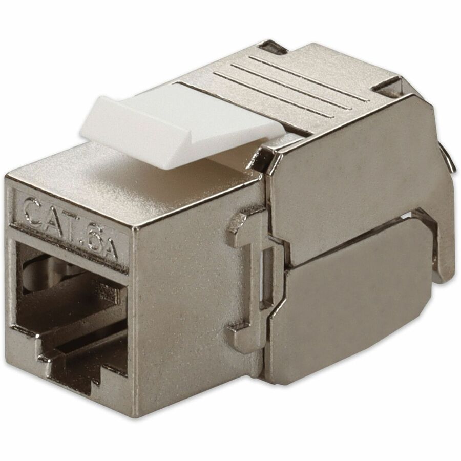 AddOn Non-Terminated to RJ-45 Female Cat6A FTP Copper Keystone Jack (180 Degree) - ADD-C6AFJK1TL-MT