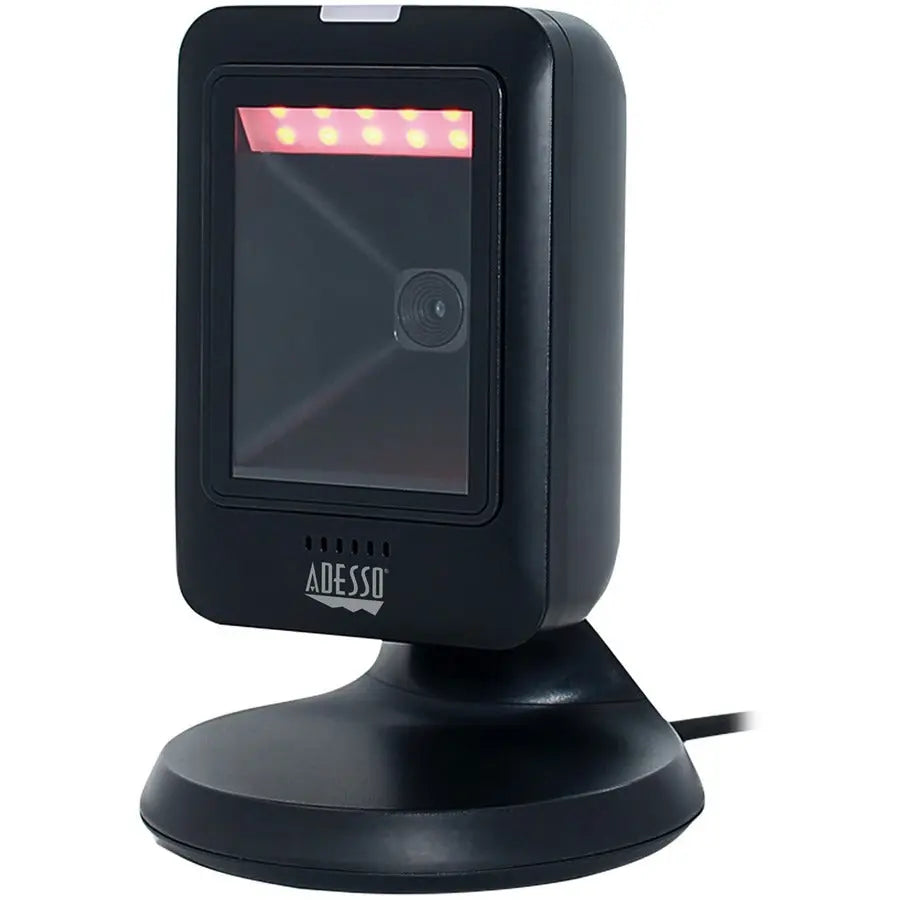 Adesso NuScan 2800U Omnidirectional 2D Desktop Barcode Scanner for Retail and POS Environments