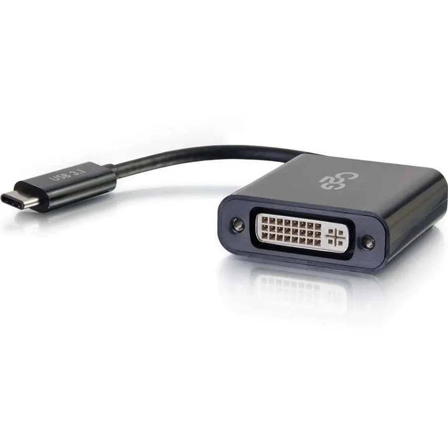 C2G USB-C to DVI-D Video Adapter Converter - Legrand Group Part 29483
