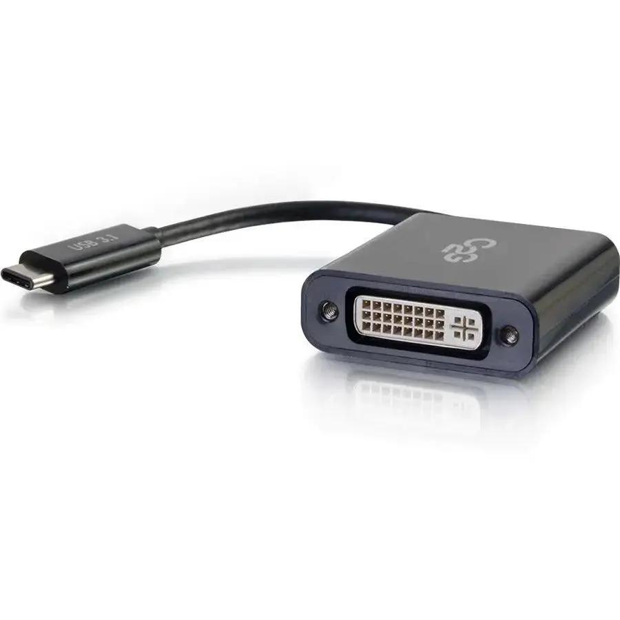 C2G USB-C to DVI-D Video Adapter Converter - Legrand Group Part 29483 by Legrand Group