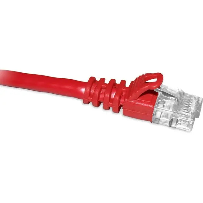 ENET Cat.6 Patch Network Cable – Reliable 5 ft Red Ethernet Cable for High-Performance Networking