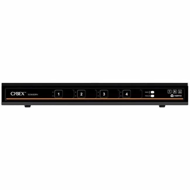 Vertiv Cybex SC845DPH-400 Secure Desktop KVM Switch with 4K Support by Vertiv