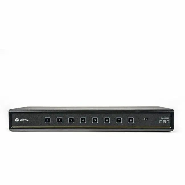 Vertiv Cybex SC985DPH-400 Secure Desktop KVM Switch with Biometric Support and NIAP Certification