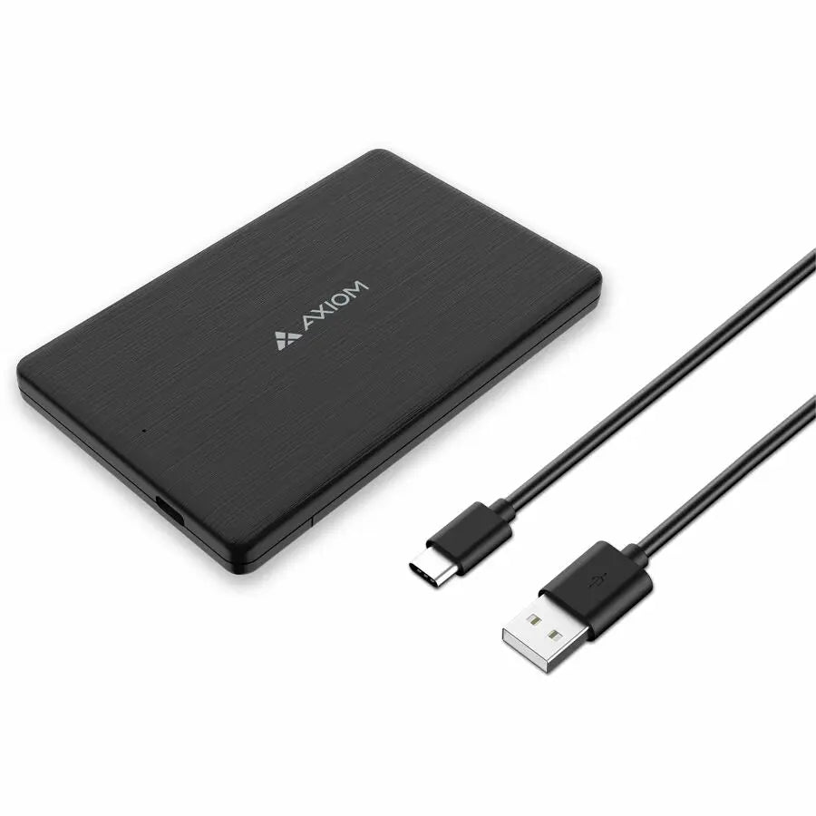 Axiom 2 TB Portable Solid State Drive - 2.5-inch USB-C External SATA SSD in Black