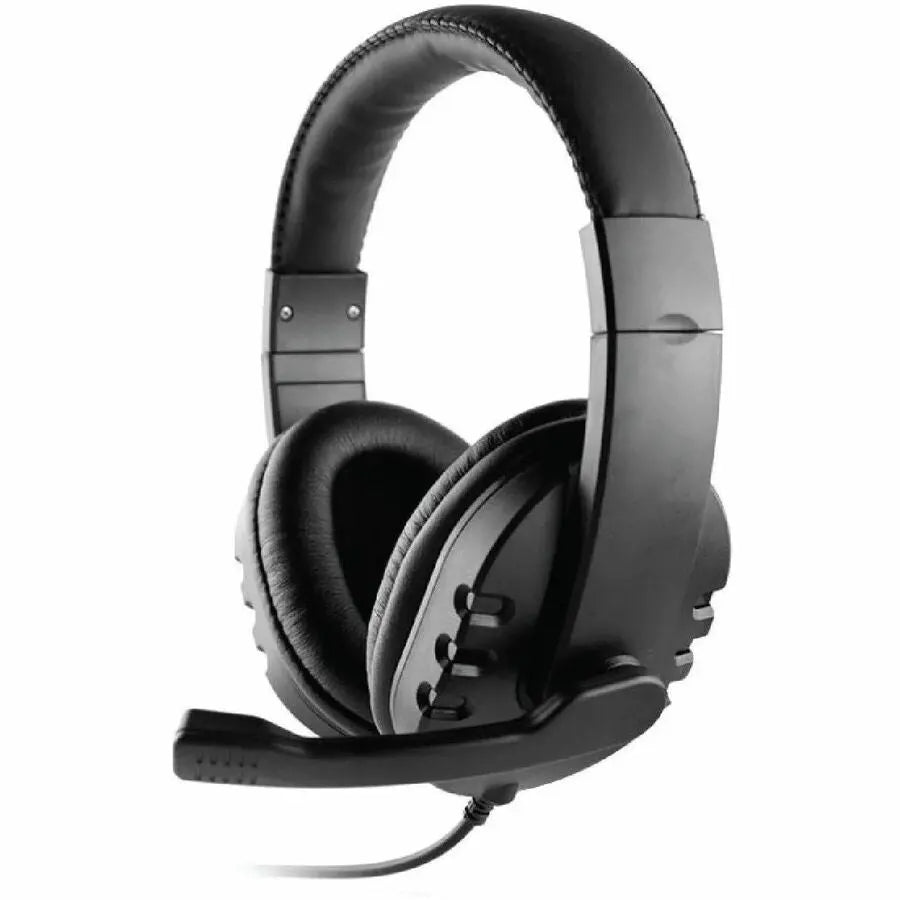 OTM Essentials Pro OB-AOK Headset - Noise-Canceling Over-Ear Wired Headphones with Microphone and USB Connectivity