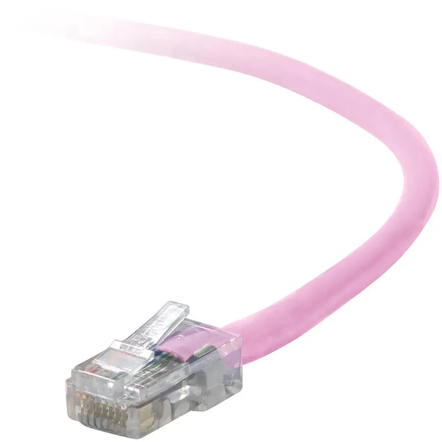 3FT CAT5E PINK SNAGLESS PATCH  CABL