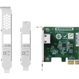 QNAP Systems QXG-2G1T-I225 Single-Port 2.5 GBE Network Expansion Card for NAS Devices
