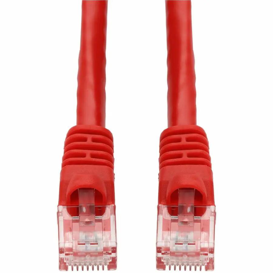 AddOn 25ft Red Cat6 UTP PVC Ethernet Cable with RJ-45 Male Connectors by ADDON