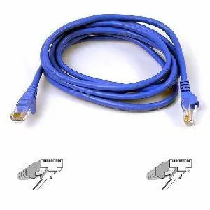 Belkin Cat 6 UTP Patch Cable 35ft Blue - High Performance Ethernet Network Cable