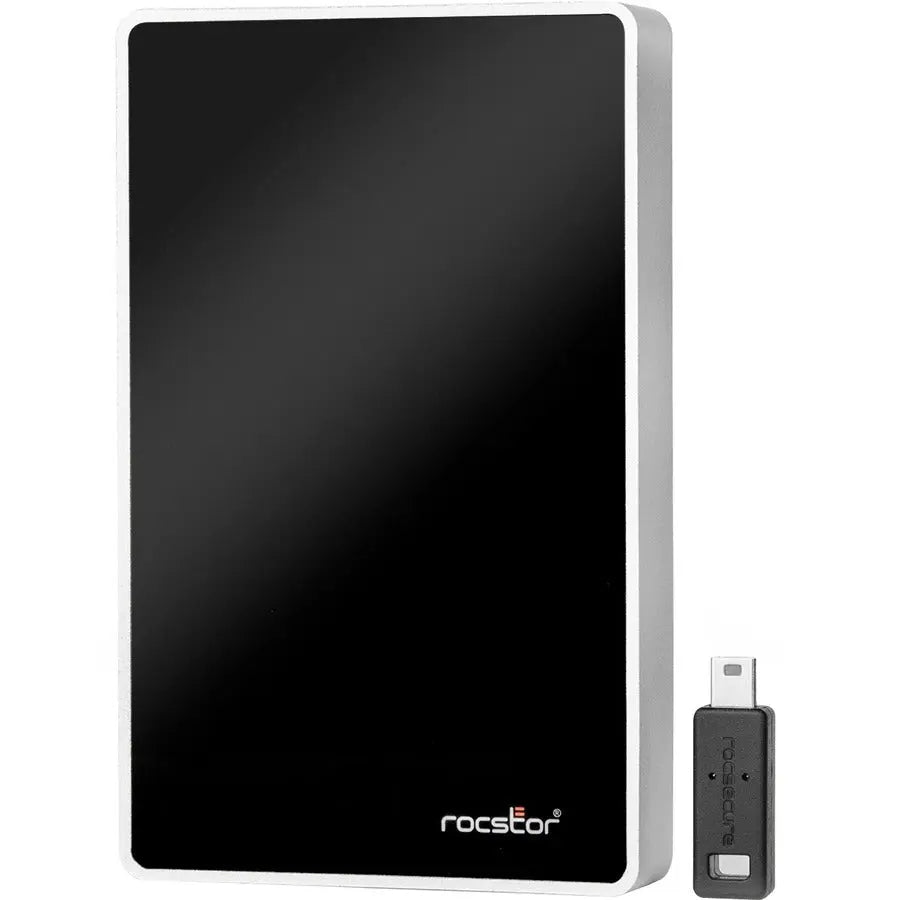 Rocstor Rocsecure EX32 4TB Portable Rugged SSD with Advanced AES 256-bit Encryption and USB 3.1 Connectivity