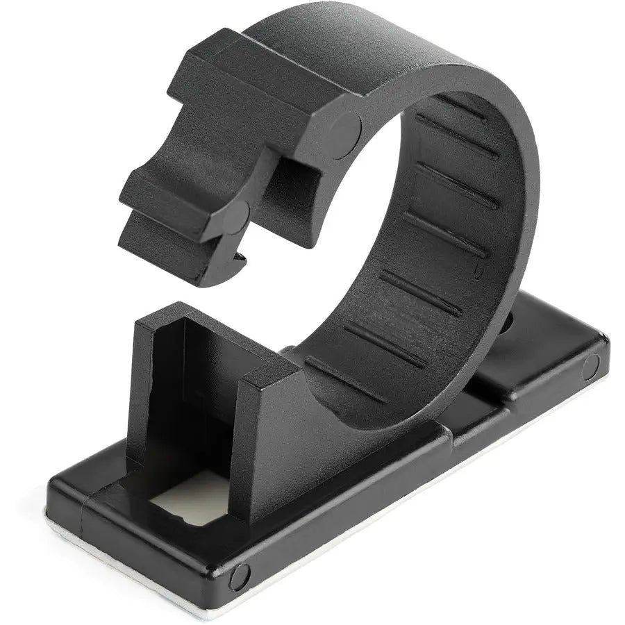 StarTech.com Large Cable Clamps CBMCC3 - Self-Adhesive Nylon Cable Holders for Organized Wiring