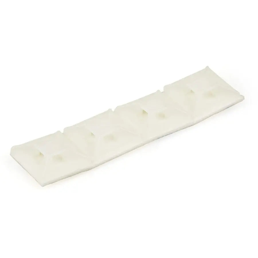 StarTech.com 100 Pack Cable Tie Mounts with Adhesive Backing for 0.13 in. Wide Ties - Durable Nylon Mounts for Cable Organization by StarTech.com