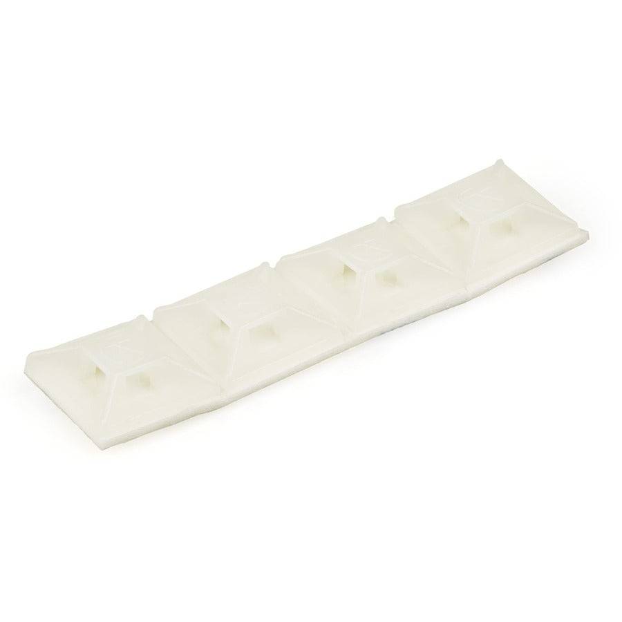 StarTech.com 100 Pack Adhesive Cable Tie Mounts CBMCTM1 for 0.13 inch Wide Ties