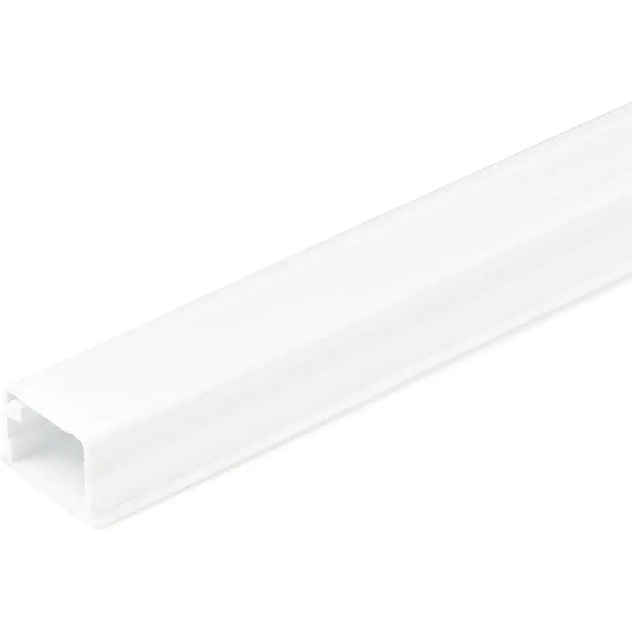 StarTech.com 6 ft. Cable Management Raceway with Adhesive Tape - White, UL Listed, TAA Compliant