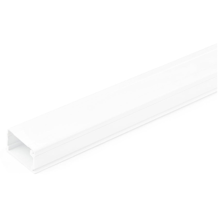 StarTech.com CBMOWD3220 Latching Cable Raceway with Adhesive Tape, 6 ft. White Cable Management System