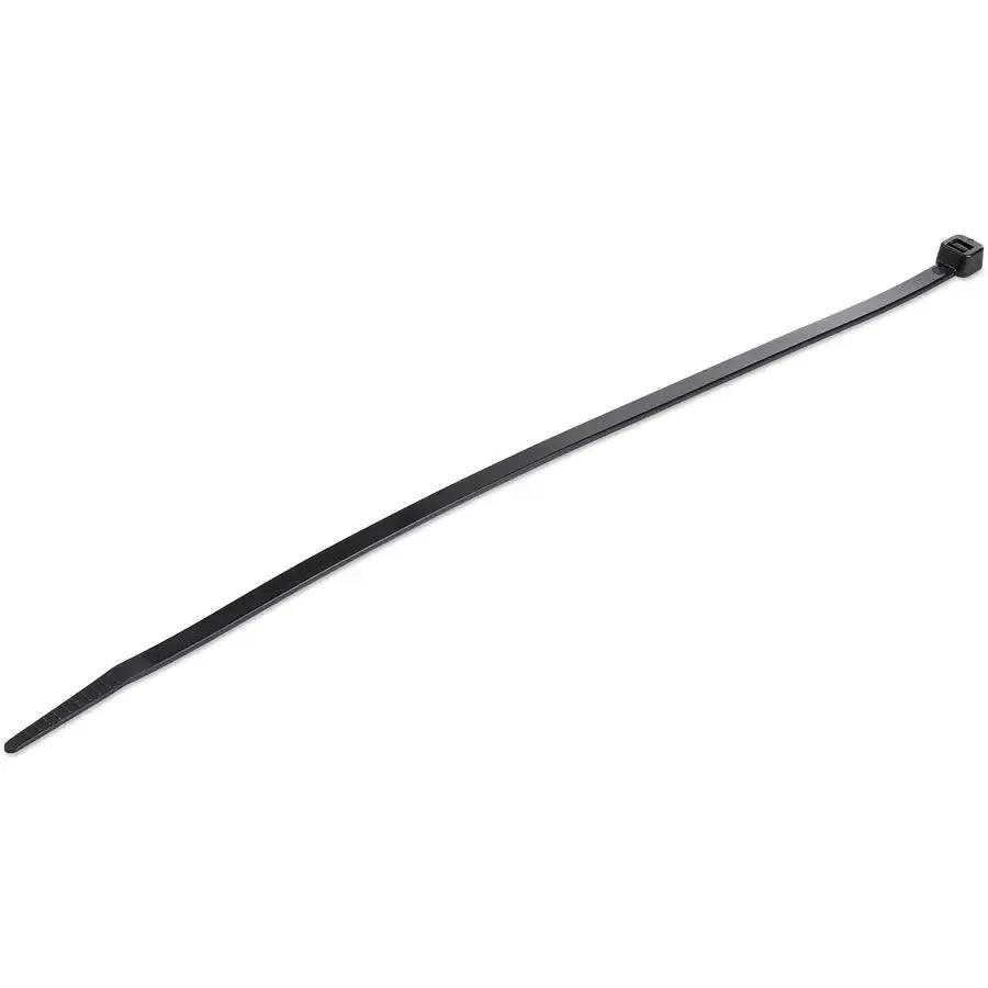 StarTech.com 10-Inch Black Nylon Cable Ties (Part CBMZT10BK) – Heavy Duty 50 lb Secure Bundling, 1000 Pack by StarTech.com