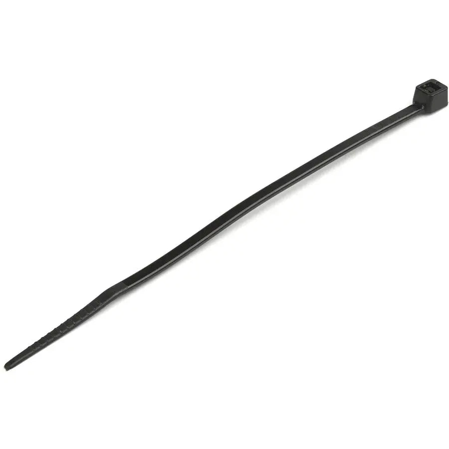 StarTech.com 4-inch Black Nylon Cable Ties - 100 Pack for Cable Organization and Management