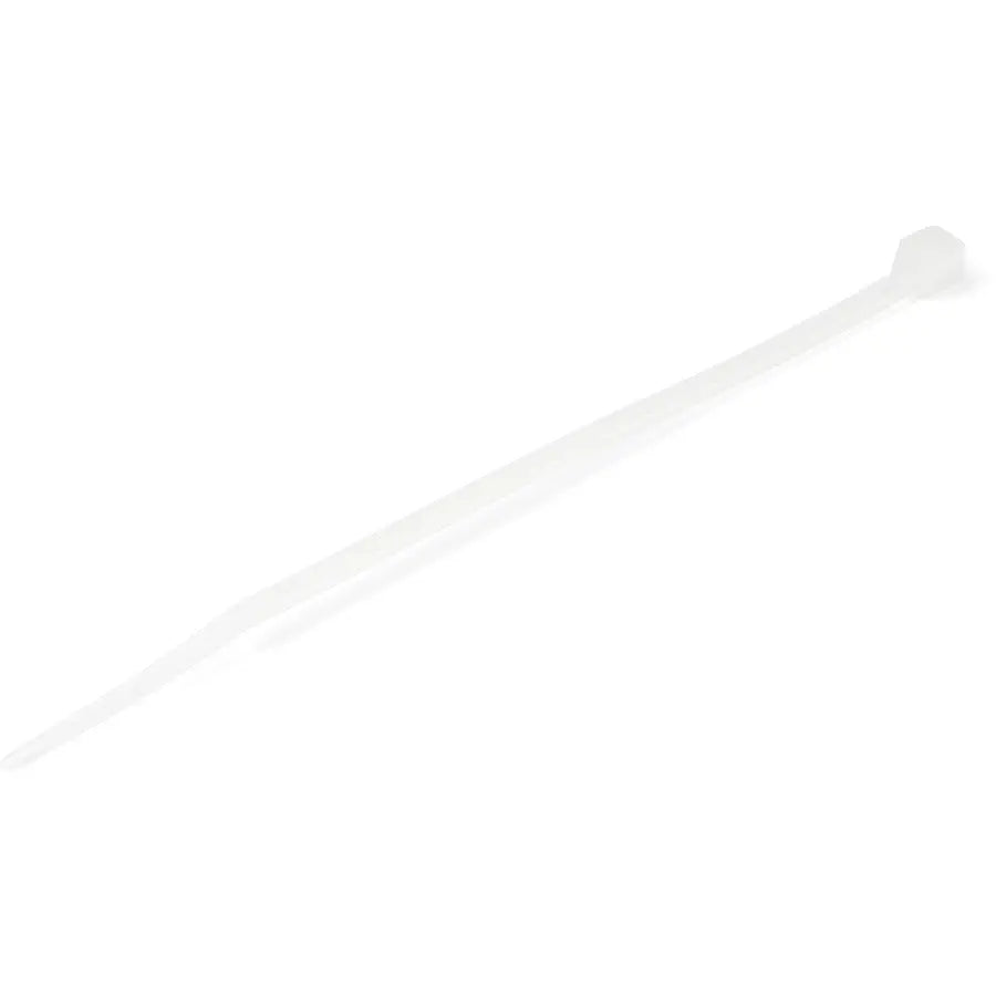 StarTech.com 4-inch White Nylon Cable Ties – 100 Pack for Cable Organization and Securement