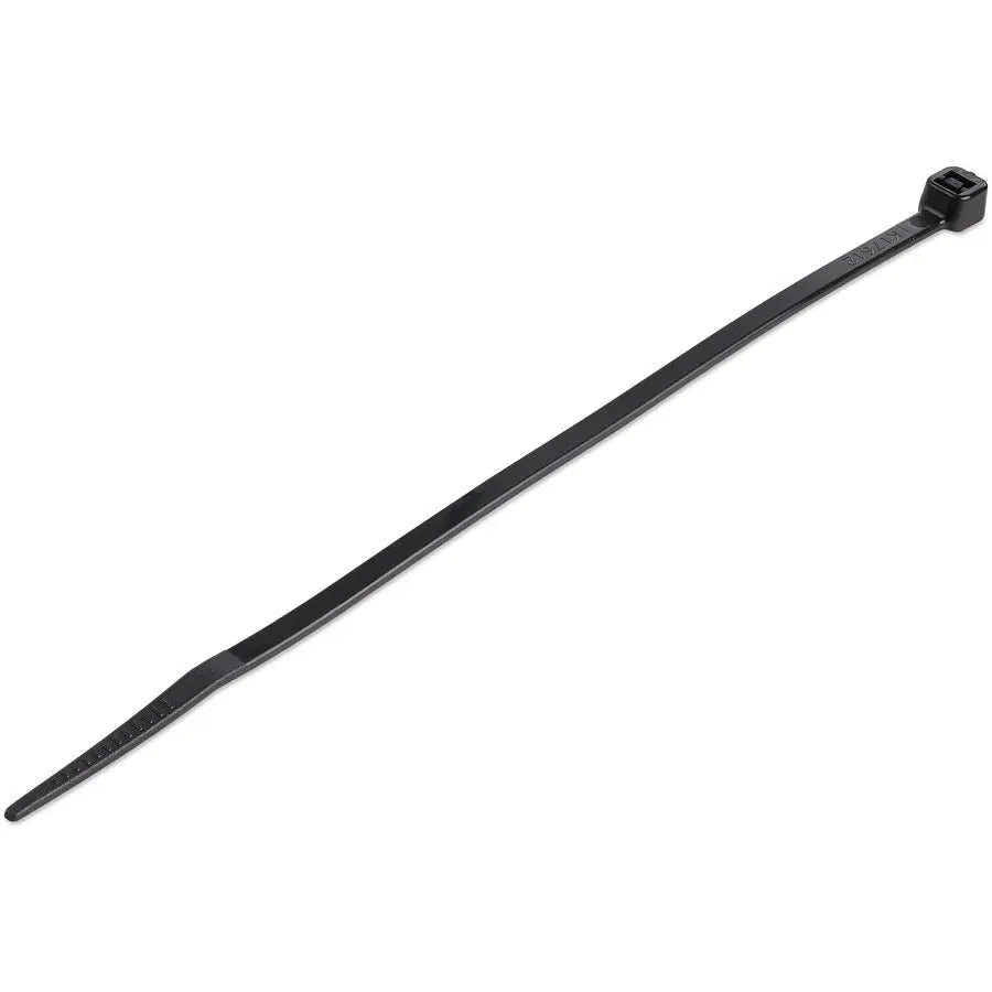 StarTech.com 6 inch Black Nylon Cable Ties - 100 Pack for Cable Organization and Securing Wires