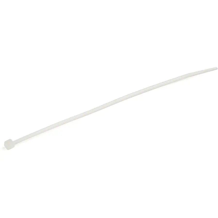 StarTech.com 6-Inch White Nylon Cable Ties - 100 Pack, Heavy Duty, Adjustable, UL Approved