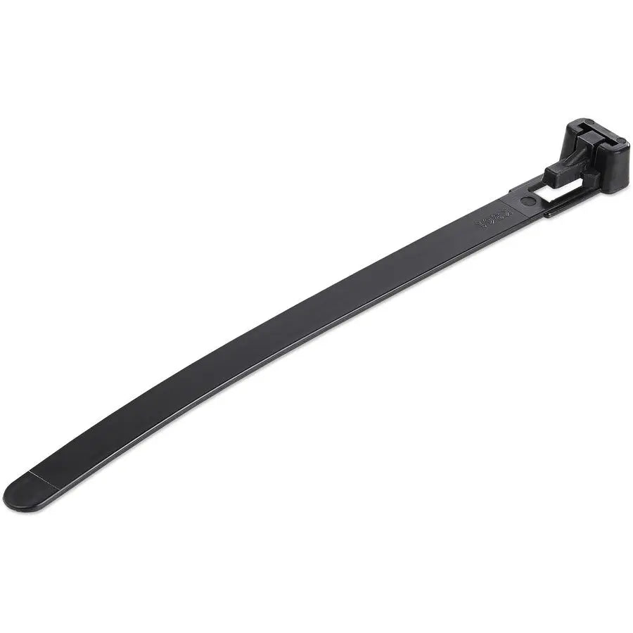 StarTech.com 5-Inch Reusable Black Cable Ties - 100 Pack for Organizing Cables and Wires