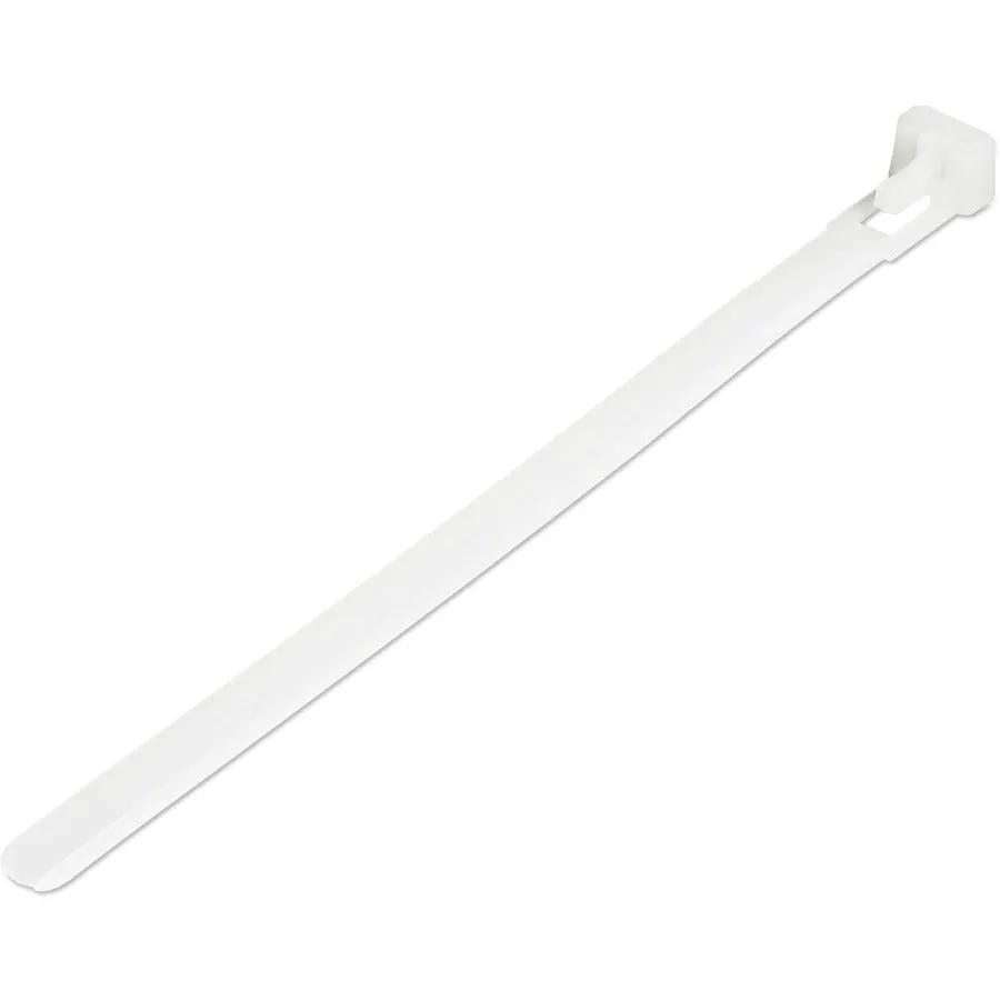 StarTech.com 6-Inch Reusable Nylon Cable Ties (CBMZTRB6) – Pack of 100, White by STARTECH.COM