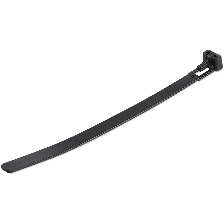 StarTech.com 6-inch Reusable Black Cable Ties - 100 Pack for Cable Organization and Management by STARTECH.COM
