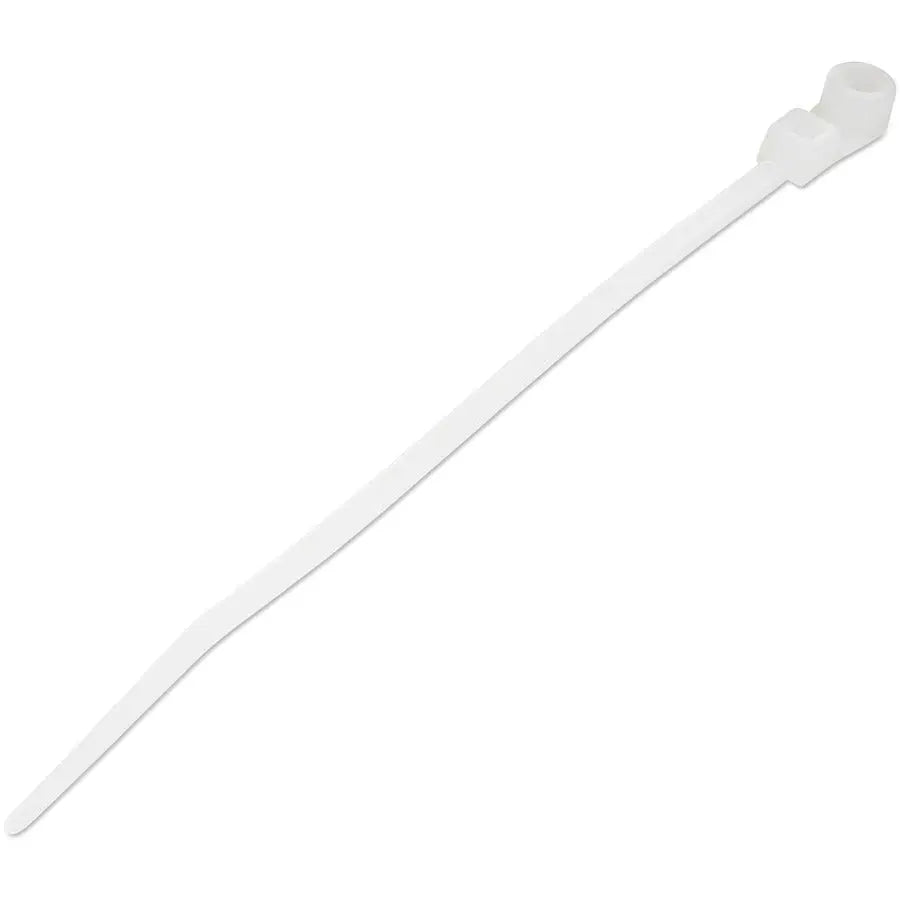 StarTech.com 4-inch Cable Ties with Mounting Hole - 100 Pack, Nylon Zip Ties for Secure Cable Management