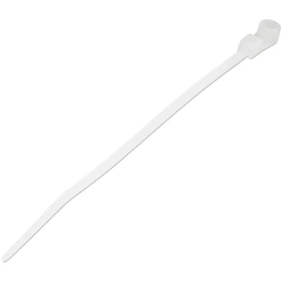 StarTech.com 4-inch Cable Ties with Mounting Hole - 100 Pack, Nylon Zip Ties for Secure Cable Management by StarTech.com