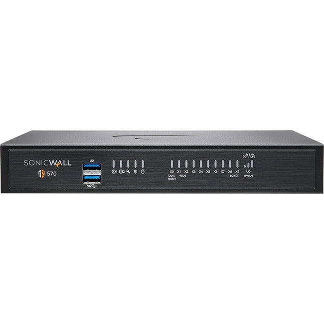 SonicWall TZ570W Network Security Firewall Appliance with 5 GbE Interfaces