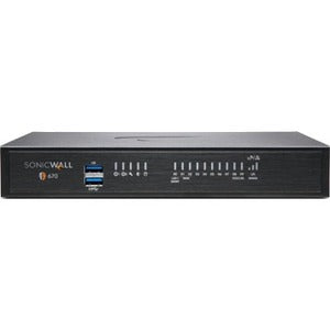 SonicWall TZ670 TotalSecure Advanced Network Security Firewall Appliance, 02-SSC-5675