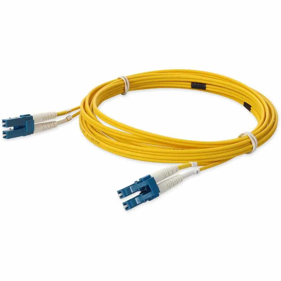 AddOn 3m LC Male to LC Male Yellow OS2 Duplex Fiber Optic Patch Cable by ADDON