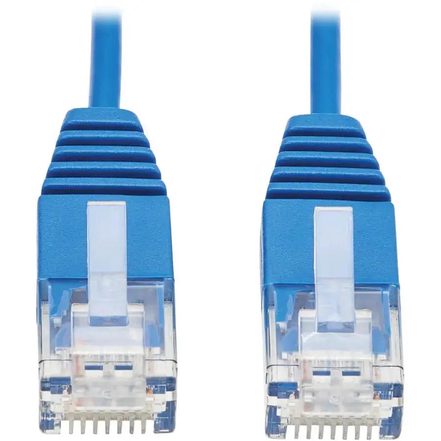 Eaton Tripp Lite Series N200-UR10-BL Cat6 Ultra-Slim Ethernet Cable, 10 ft, Blue by Eaton Corporation