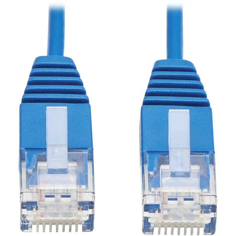 Eaton Tripp Lite Series N261-UR07-BL 7 ft. Cat6a Ultra-Slim Ethernet Cable with RJ45 Connectors, Blue by EATON TRIPP LITE SERIES CONNECTIVIT