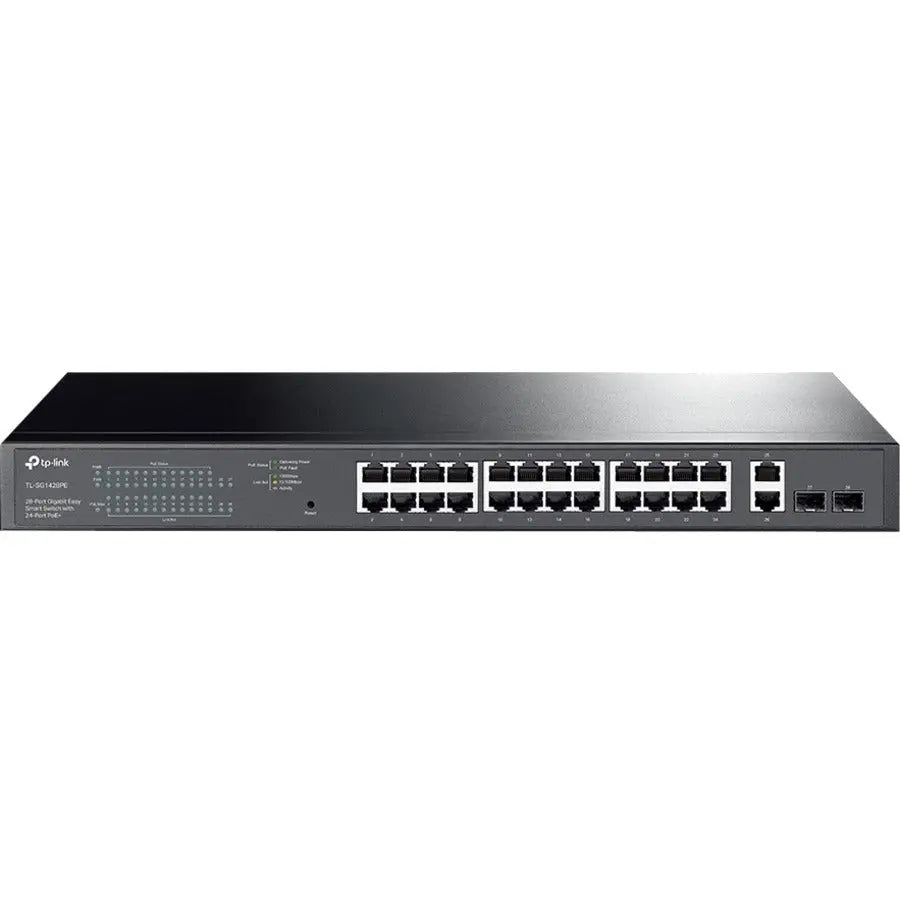 TP-Link TL-SG1428PE 28-Port Gigabit Easy Smart PoE+ Switch for Small Business and Surveillance