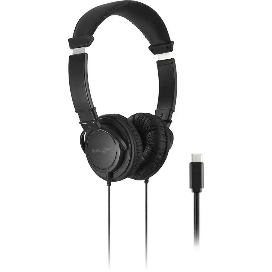 Kensington Classic USB-C Headphone with 40mm Drivers and Comfortable Circumaural Design by Kensington Computer Products Group