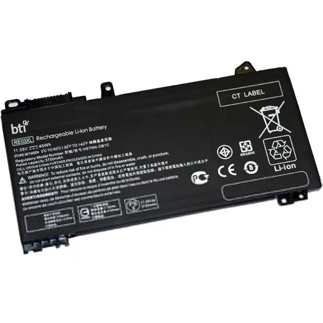 BTI L32656-002-BTI 11.55V 3896mAh Lithium-Ion Notebook Battery for HP ProBook and Z Series