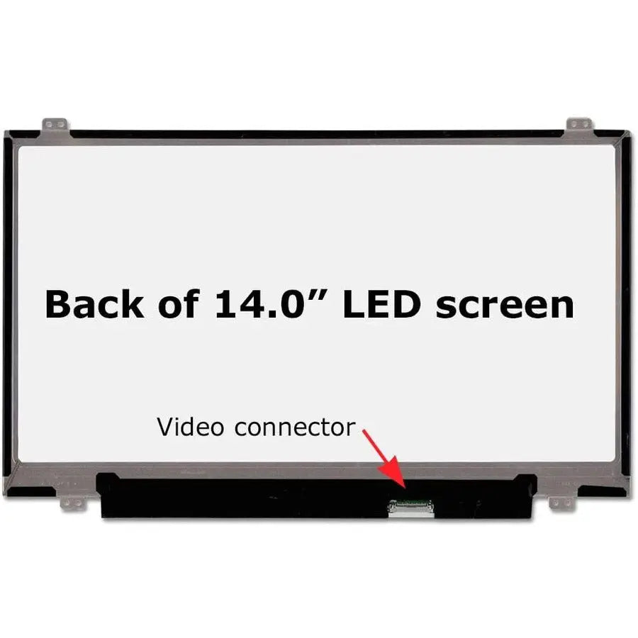 BTI Notebook Screen for Dell Latitude E7470 - 14-Inch WXGA LCD with LED Backlight - NV140FHM-BTI