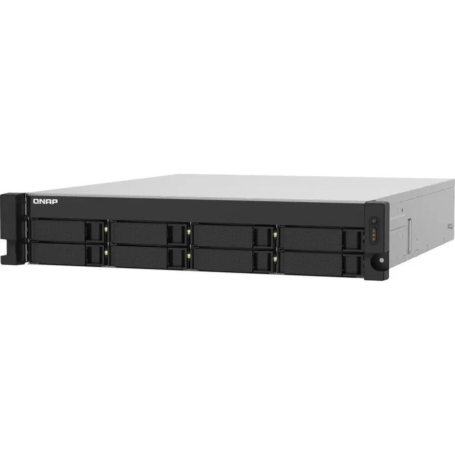 QNAP TS-832PXU-4G Rack-Mount SAN/NAS Storage System with Dual 10GbE and 2.5GbE Ports