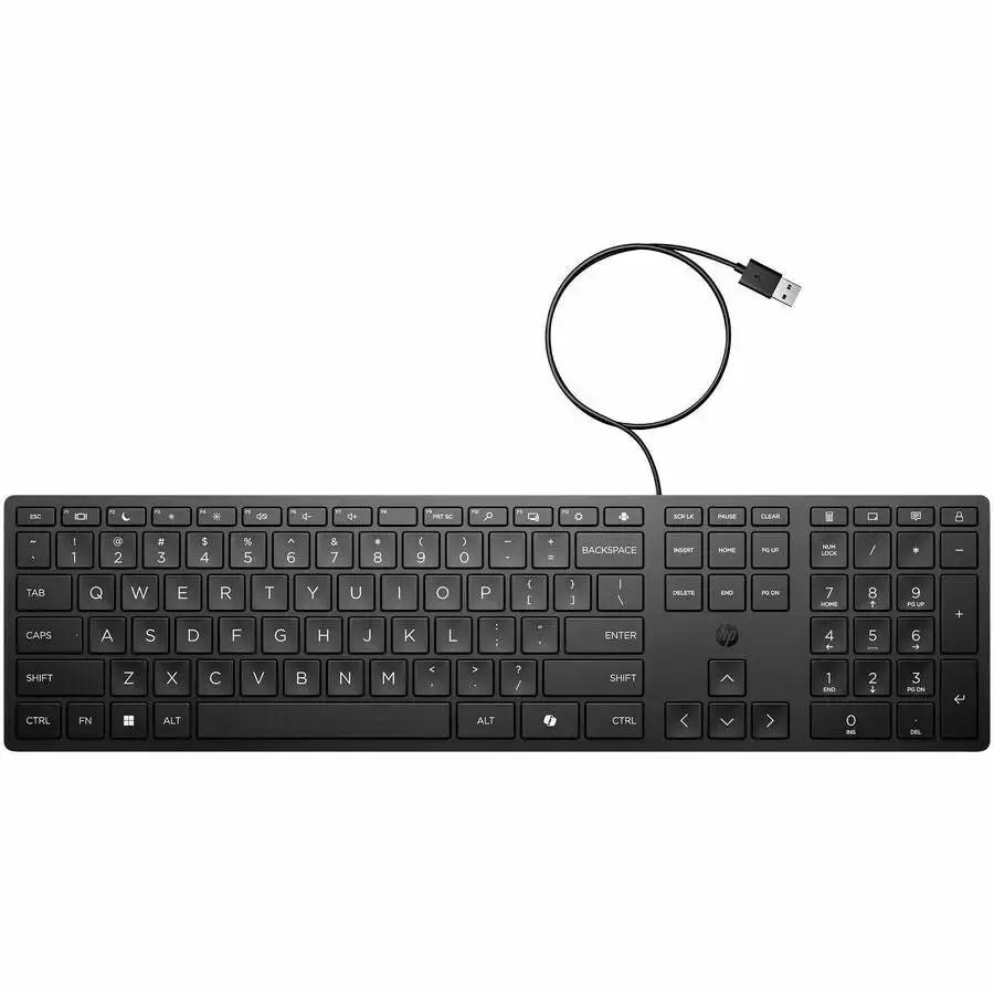 HP 320K Keyboard - Reliable Desktop Computer Keyboard with Fast Response and Long-Lasting Performance by HP Inc.
