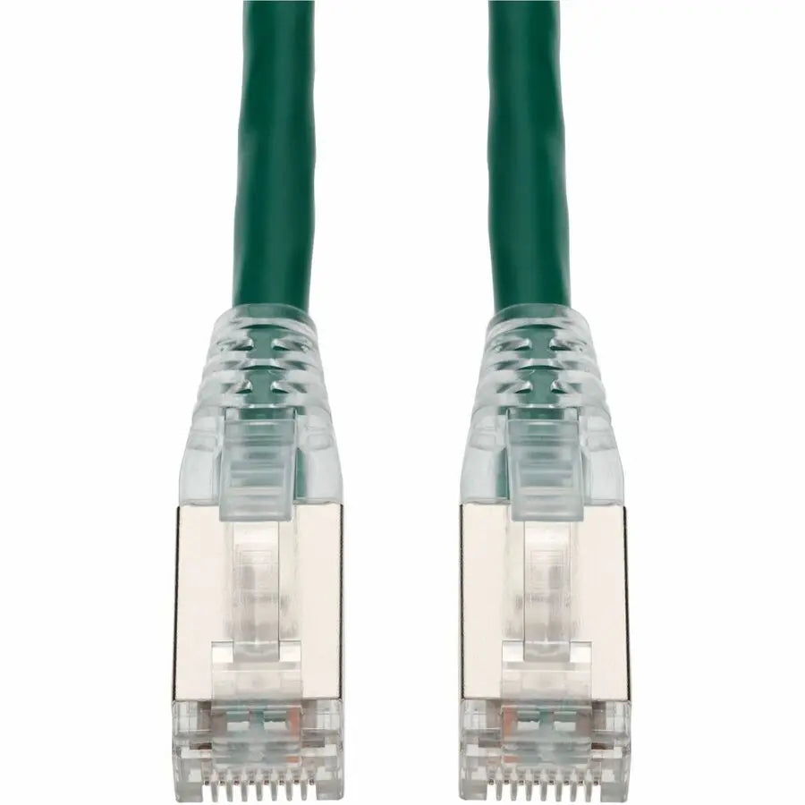 AddOn 3ft Green CAT 6 Shielded Ethernet Cable with Snagless Boot - Indoor Use by ADDON