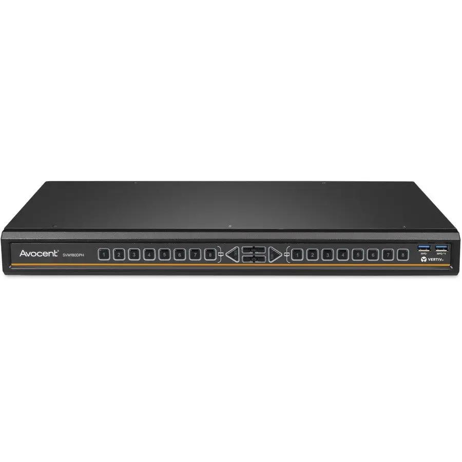 Vertiv AVOCENT SVM180DPH Desktop Matrix Switch with 4-Port KVM Control by Vertiv